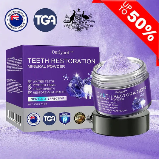 🦷✨ Forradalmasítsa szájhigiéniáját a Természetes Fogporral! ✨🦷